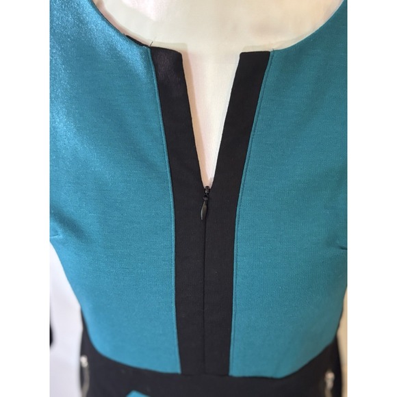 Homeyee Sz‎ 8, Women's Stretch Tunic Pencil Sheath Dress Blue, april warnecke - Picture 7 of 14